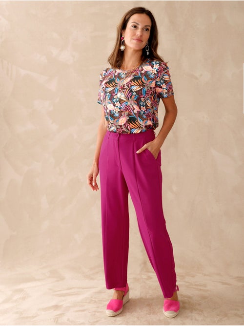 Pantalon élastiqué longueur 7/8ème - DAXON - Kiabi