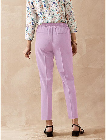 Pantalon élastiqué longueur 7/8ème