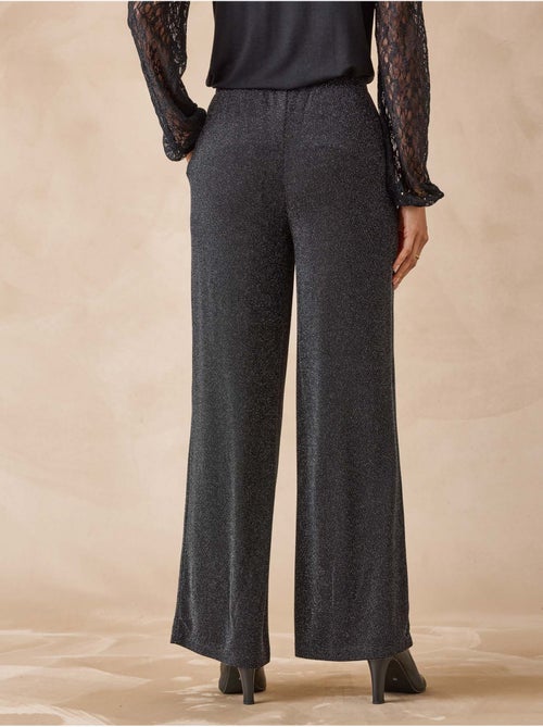 Pantalon élastiqué maille fantaisie - DAXON - Kiabi