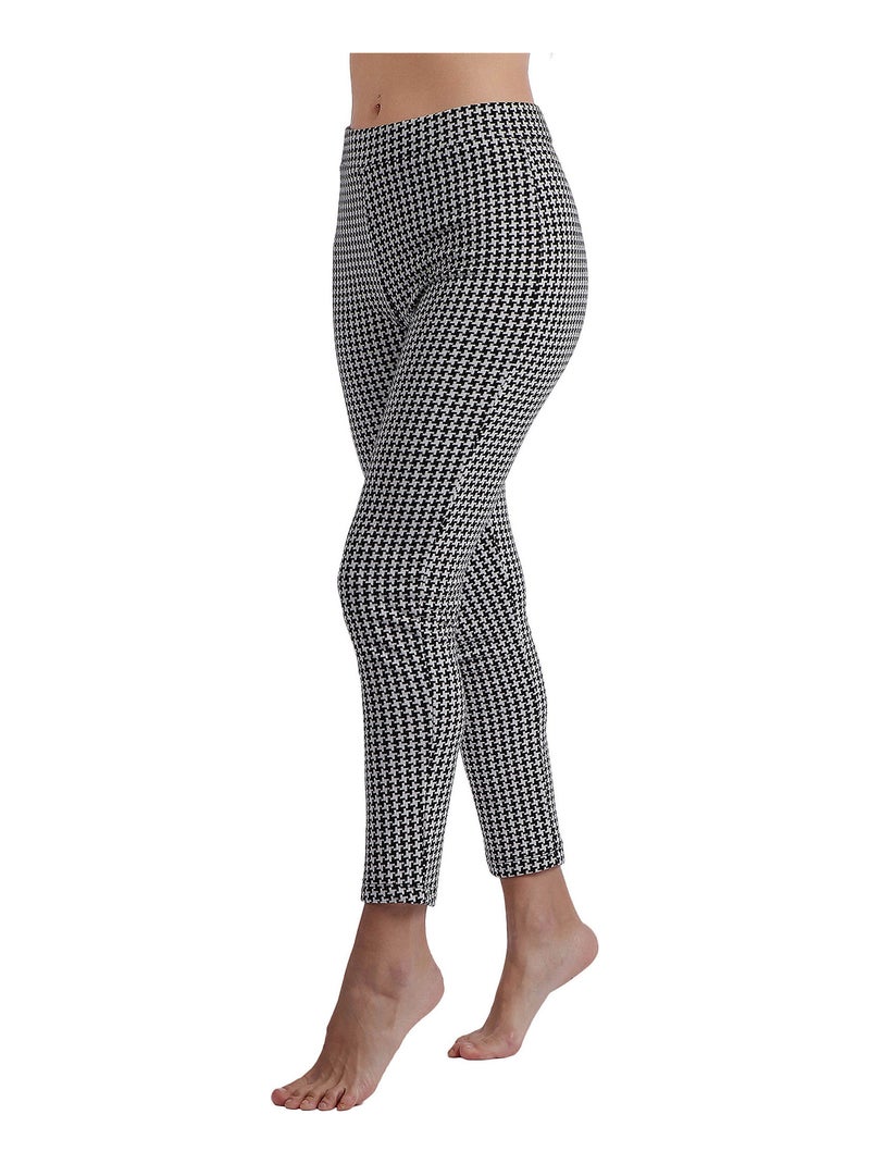 Pantalon élastique Pata De Gallo Ecru - Kiabi