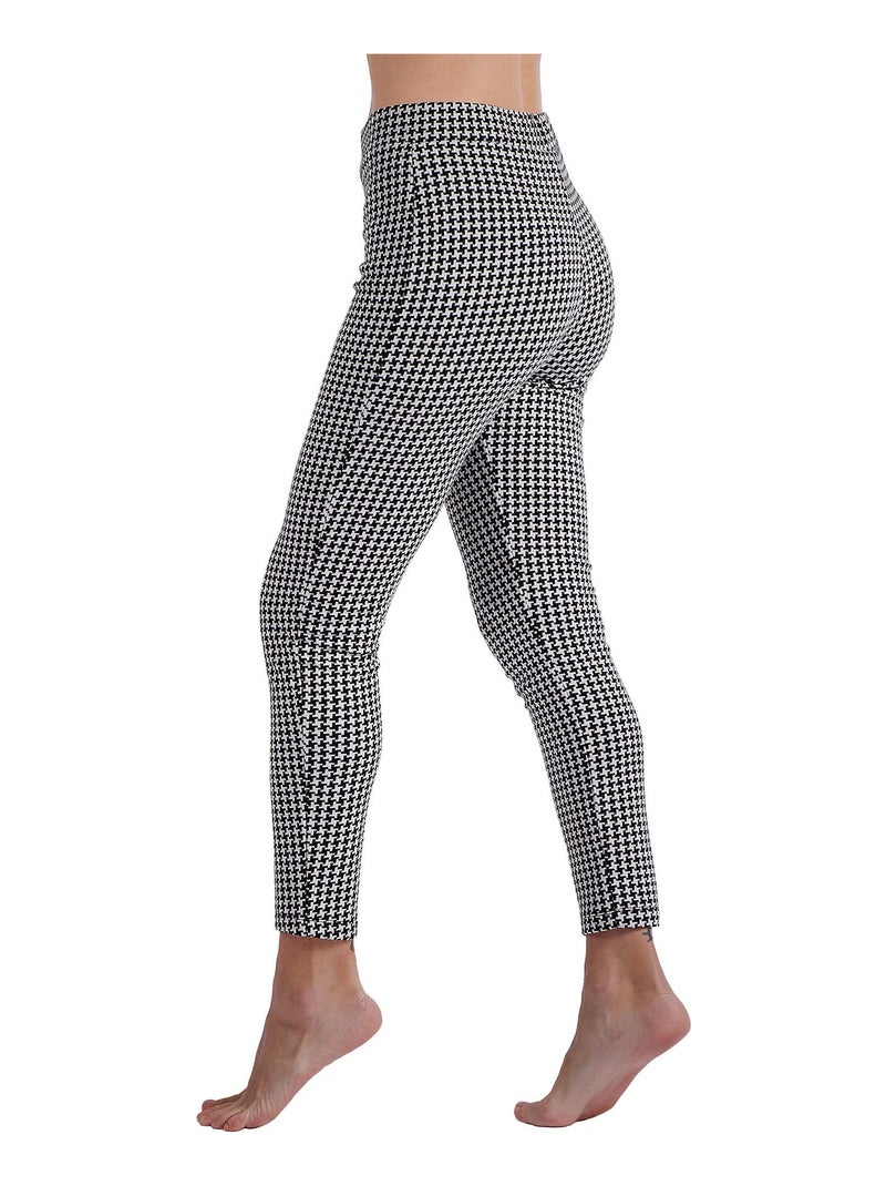 Pantalon élastique Pata De Gallo Ecru - Kiabi