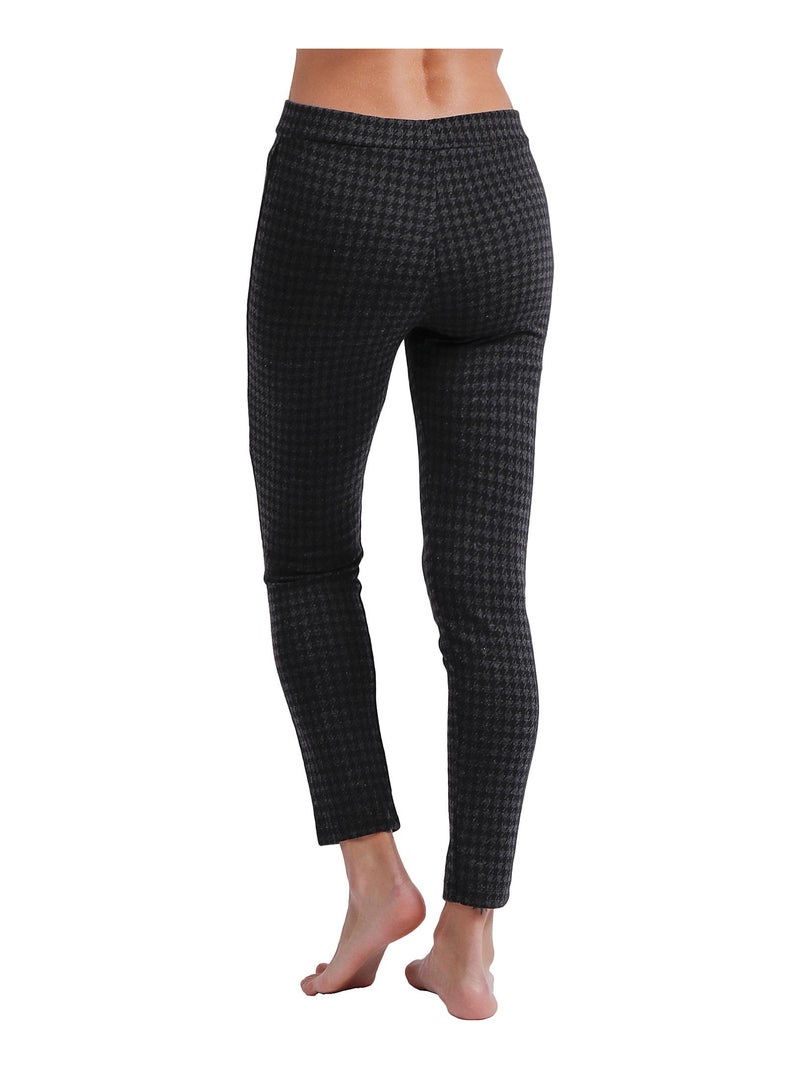 Pantalon élastique Pata De Gallo Gris - Kiabi