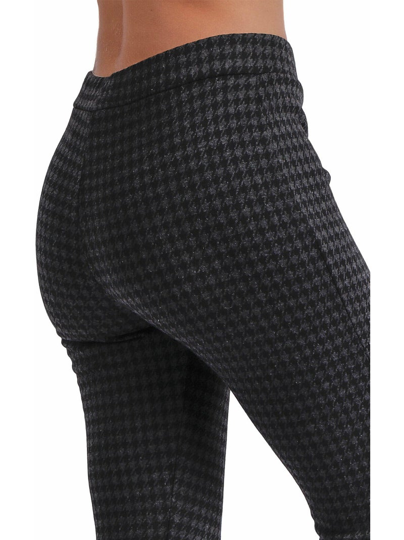 Pantalon élastique Pata De Gallo Gris - Kiabi