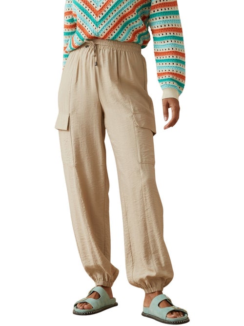 Pantalon élastiqué style cargo - DAXON - Kiabi