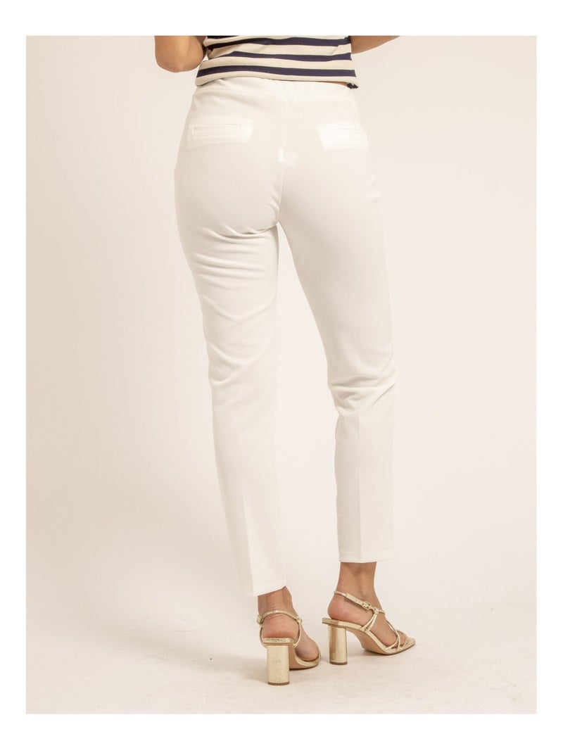 Pantalon ELIANE Blanc - Kiabi