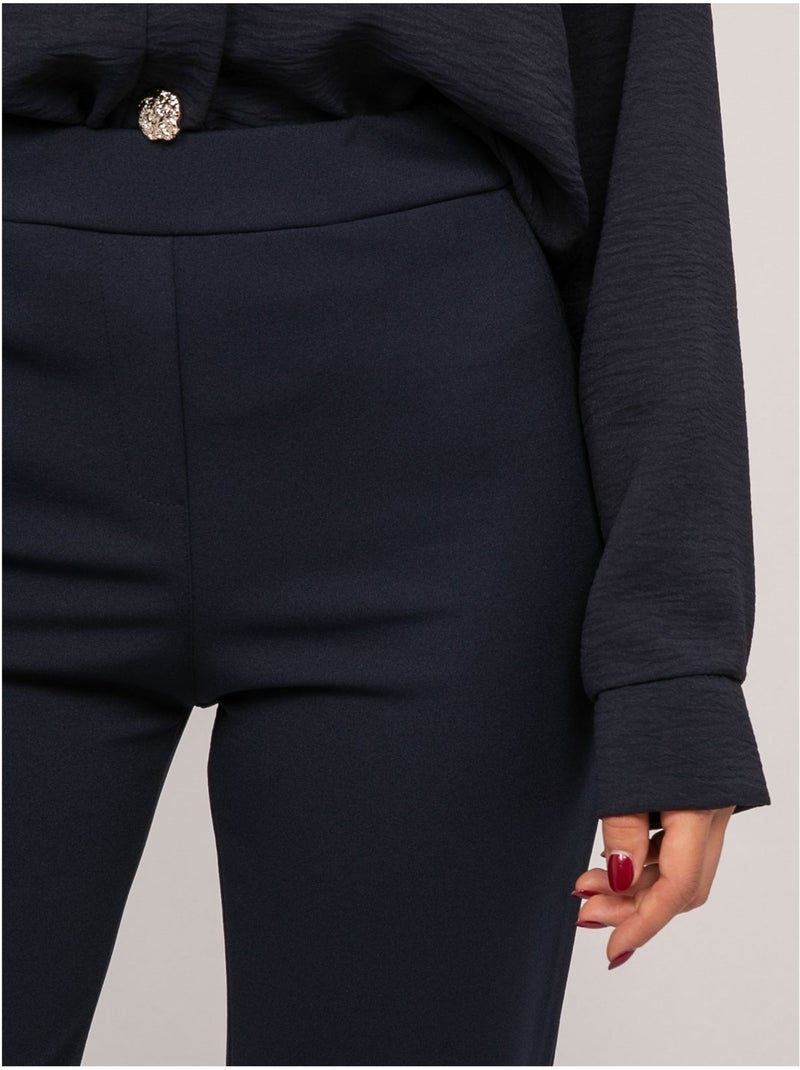 Pantalon eliane Bleu marine - Kiabi