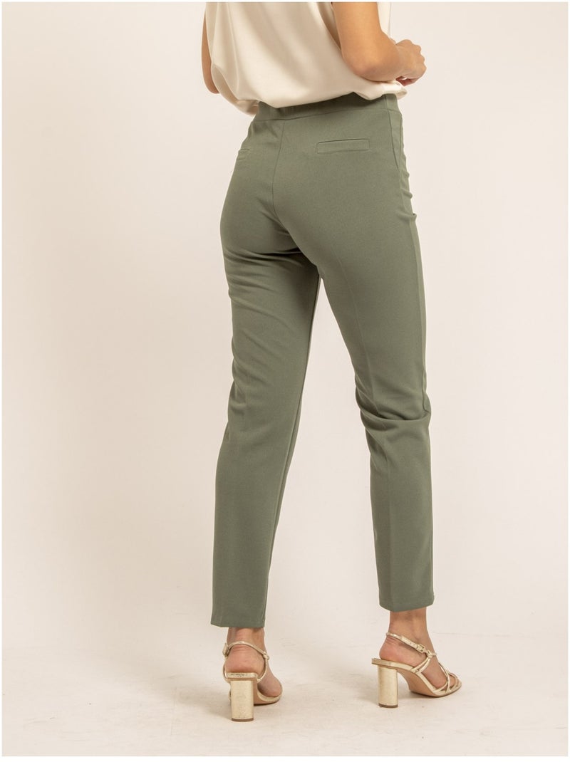 Pantalon ELIANE Kaki - Kiabi