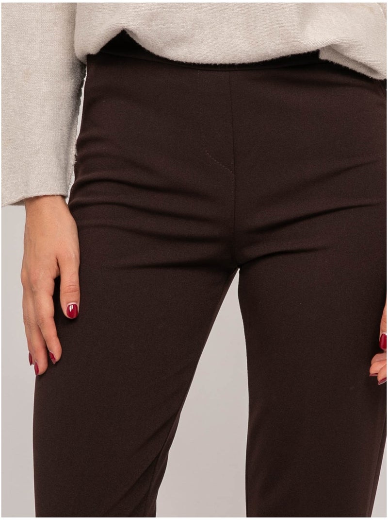 Pantalon eliane Marron - Kiabi