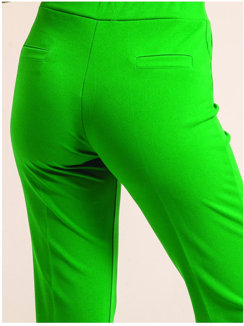 Pantalon ELIANE Vert - Kiabi