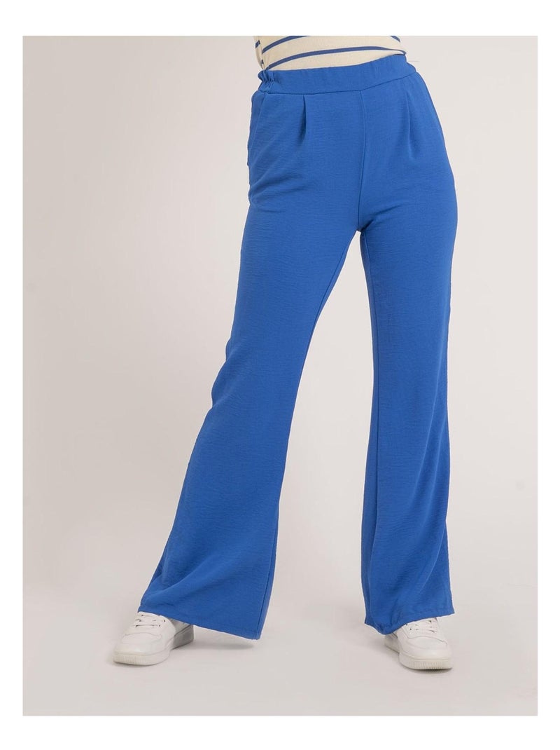 Pantalon EMALINE Bleu roi - Kiabi