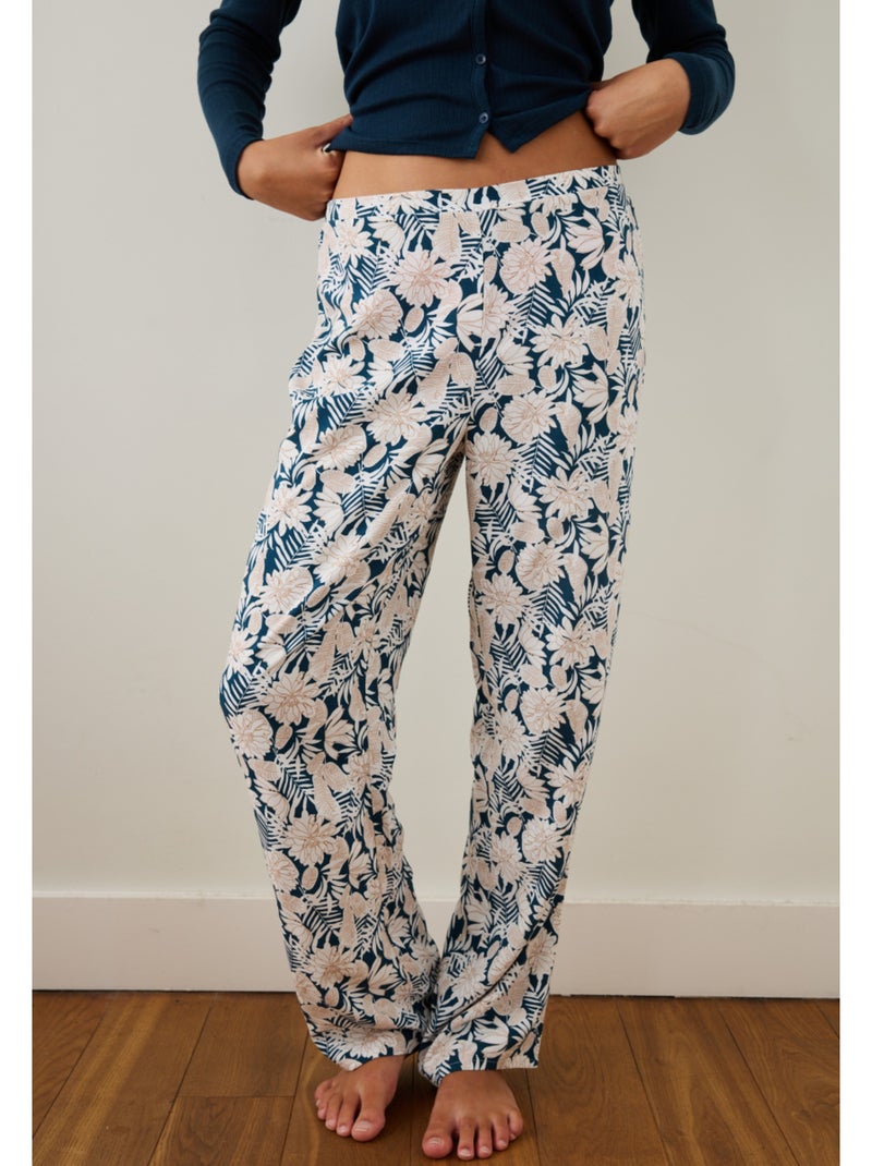 Pantalon emma Bleu - Kiabi