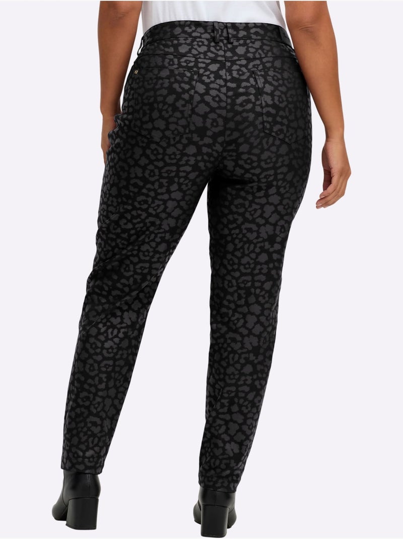 Pantalon En Bengaline - Taille Standard - Sheego Noir - Kiabi