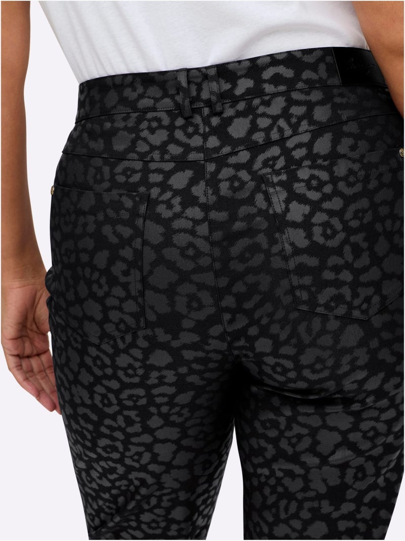 Pantalon En Bengaline - Taille Standard - Sheego Noir - Kiabi