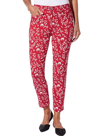 Pantalon En Bengaline 77% Viscose - Taille Standard - Witt