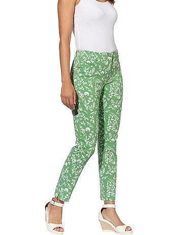 Pantalon En Bengaline 77% Viscose - Taille Standard - Witt