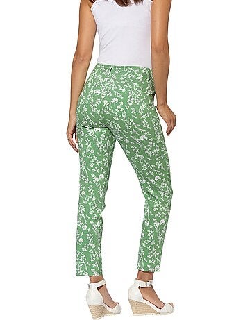 Pantalon En Bengaline 77% Viscose - Taille Standard - Witt