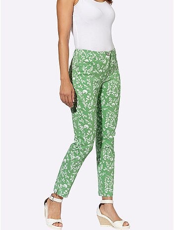 Pantalon En Bengaline 77% Viscose - Taille Standard - Witt