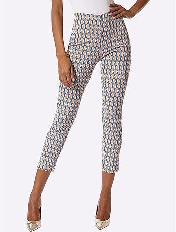 Pantalon en bengaline 78% viscose - taille standard - helline