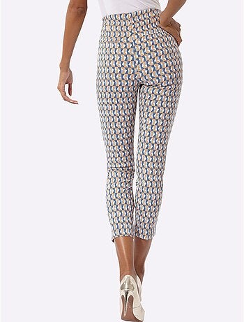 Pantalon en bengaline 78% viscose - taille standard - helline