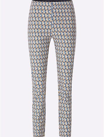 Pantalon en bengaline 78% viscose - taille standard - helline