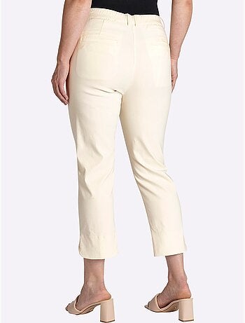 Pantalon En Bengaline Ceinture élastique - Taille Standard - Sheego