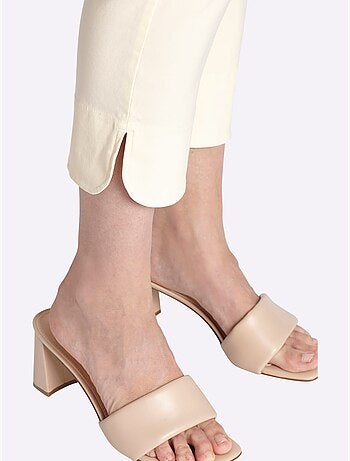 Pantalon En Bengaline Ceinture élastique - Taille Standard - Sheego