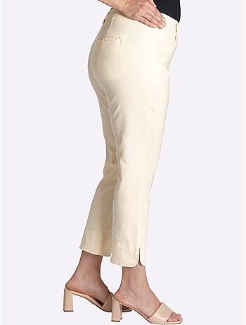 Pantalon En Bengaline Ceinture élastique - Taille Standard - Sheego