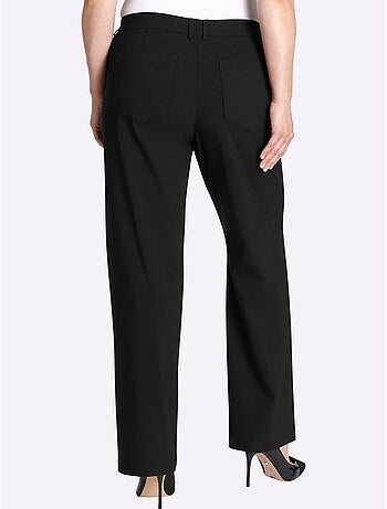 Pantalon En Bengaline Empiècement Confortable Et élastique Au Dos - Taille Standard - Sheego