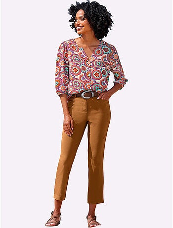 Pantalon En Bengaline Jambes étroites - Taille Standard - Helline