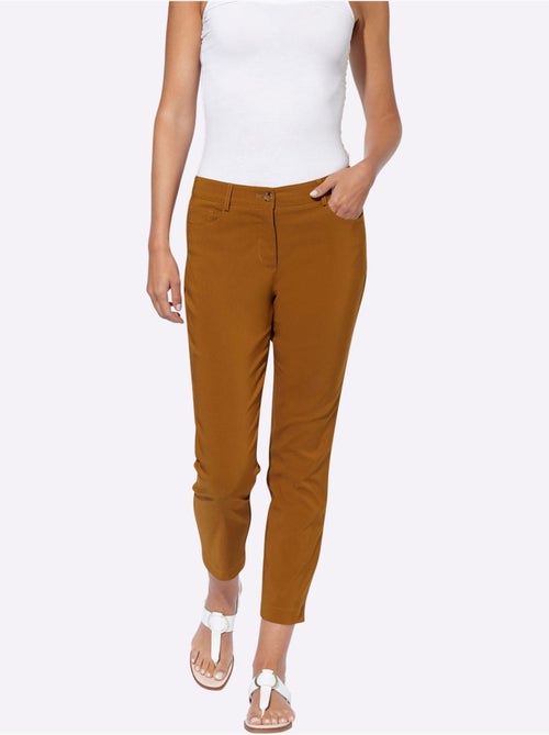Pantalon En Bengaline Jambes étroites - Taille Standard - Helline - Kiabi