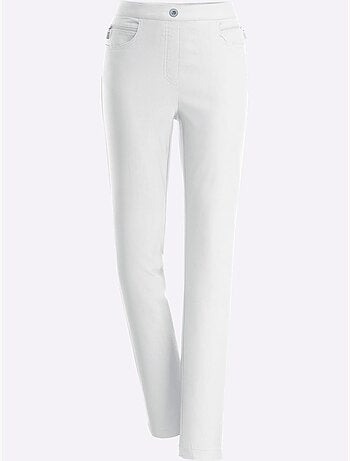 Pantalon En Bengaline Qualité Extensible - Taille Standard - Moda Vilona