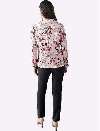 Pantalon En Bengaline Qualité Extensible - Taille Standard - Moda Vilona