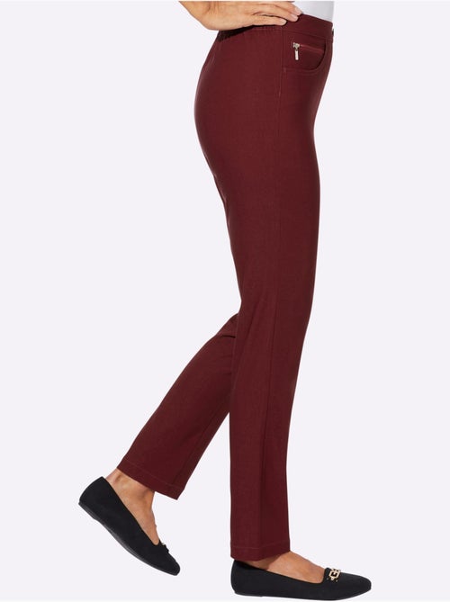 Pantalon En Bengaline Qualité Extensible - Taille Standard - Moda Vilona - Kiabi