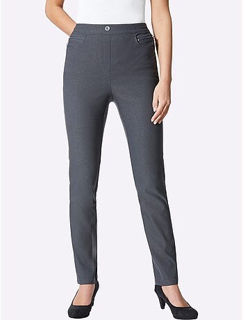 Pantalon En Bengaline Qualité Extensible - Taille Standard - Moda Vilona