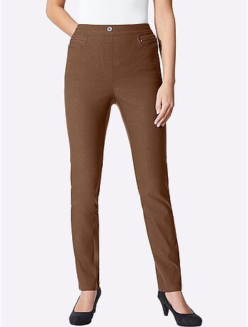 Pantalon En Bengaline Qualité Extensible - Taille Standard - Moda Vilona