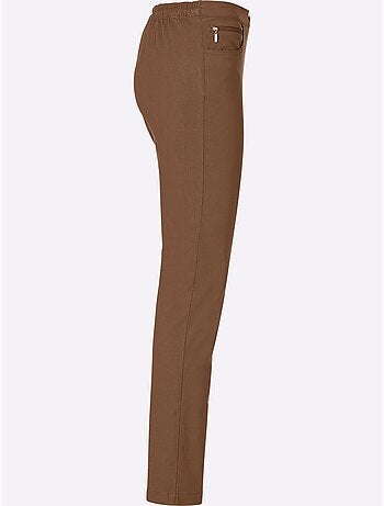 Pantalon En Bengaline Qualité Extensible - Taille Standard - Moda Vilona