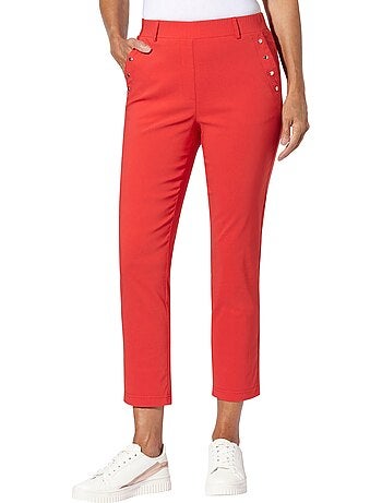 Pantalon En Bengaline Qualité Viscose Douce - Taille Standard - Witt
