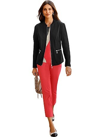 Pantalon En Bengaline Qualité Viscose Douce - Taille Standard - Witt