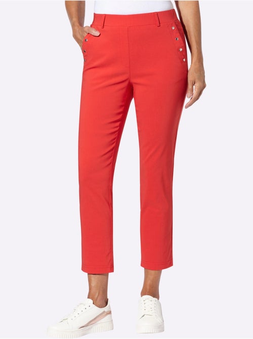 Pantalon En Bengaline Qualité Viscose Douce - Taille Standard - Witt - Kiabi