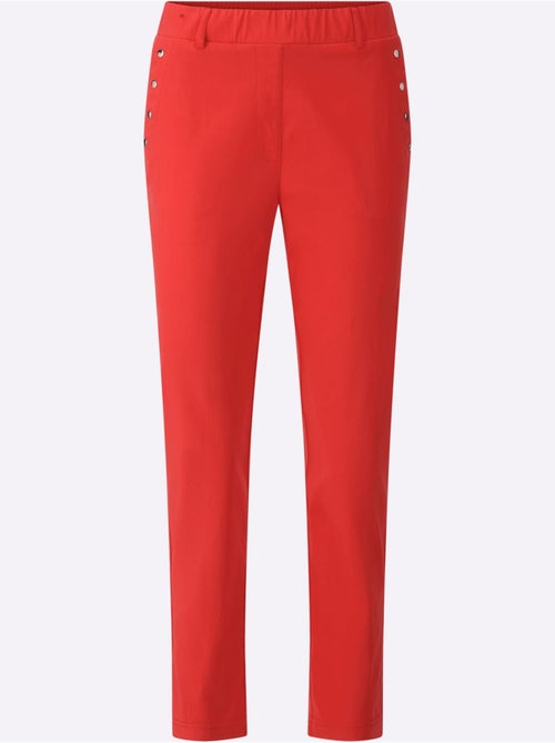 Pantalon En Bengaline Qualité Viscose Douce - Taille Standard - Witt - Kiabi