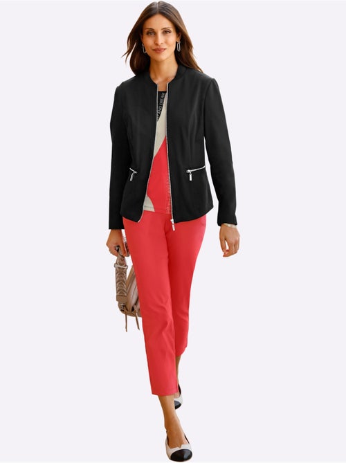 Pantalon En Bengaline Qualité Viscose Douce - Taille Standard - Witt - Kiabi