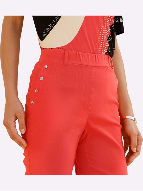 Pantalon En Bengaline Qualité Viscose Douce - Taille Standard - Witt - Kiabi