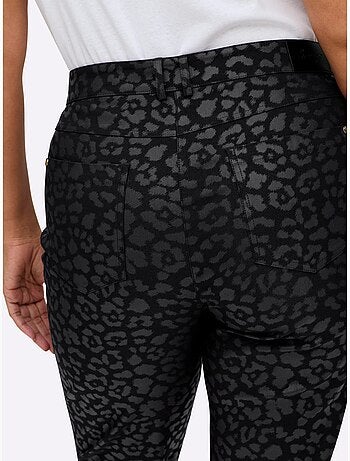 Pantalon En Bengaline Ravissant Tissu Imprimé - Taille Standard - Sheego