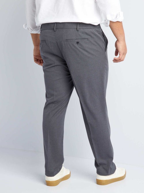 Pantalon en costume slim - Kiabi