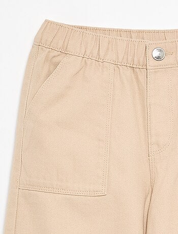 Pantalon en coton - coupe confortable