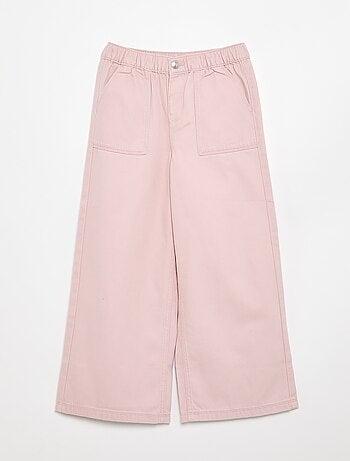 Pantalon en coton - coupe confortable