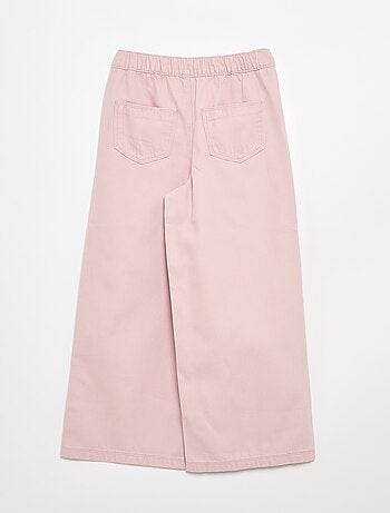 Pantalon en coton - coupe confortable