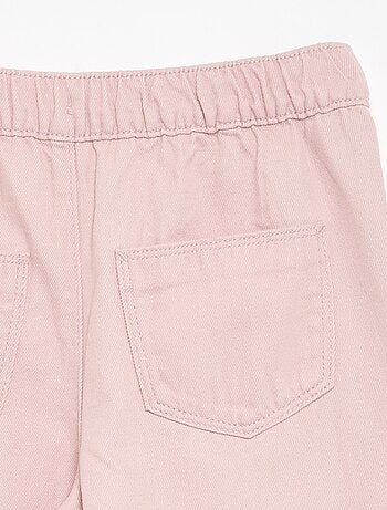 Pantalon en coton - coupe confortable
