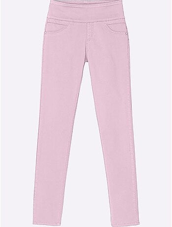 Pantalon avec ceinture élastique et fausses poches avant - Taille courte - Witt