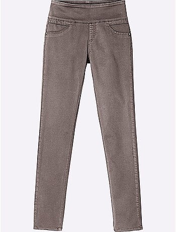 Pantalon à ceinture élastique avec fausses poches et matière confortable - Taille standard - Witt